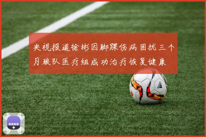 央视报道徐彬因脚踝伤病困扰三个月狼队医疗组成功治疗恢复健康